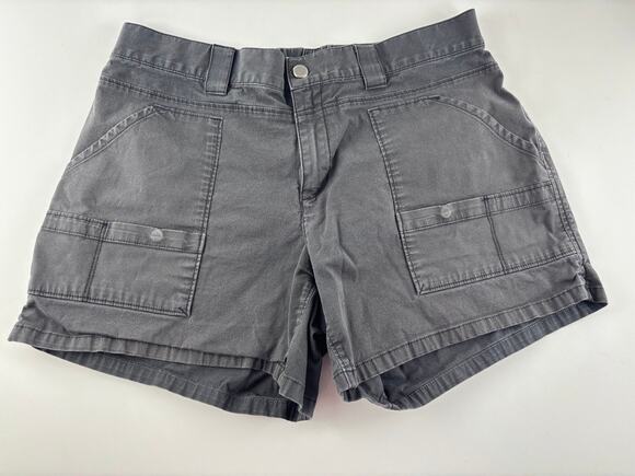 Mountain Hardware Pants - Mountain Hardwear Gray Utility Hiking Shorts Women's Size 10